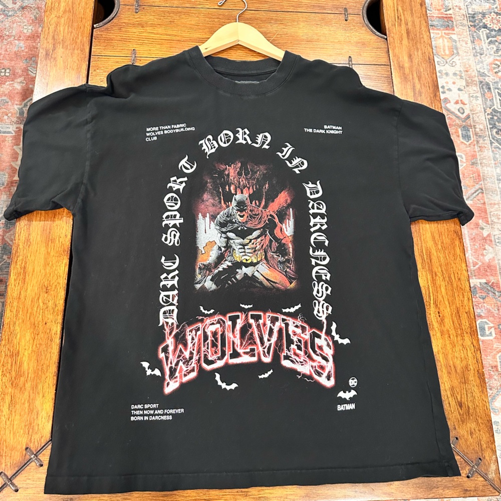 Darc Sport Black Short Sleeve Graphic Tee